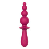 Party Up Evajane 17.1 Centimeter USB Rechargeable Beaded Vibrator Butt Plugs - Vibrating